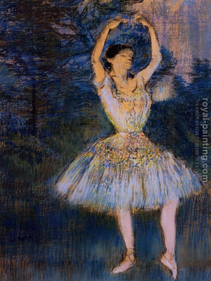 Edgar Degas : Dancer with Raised Arms